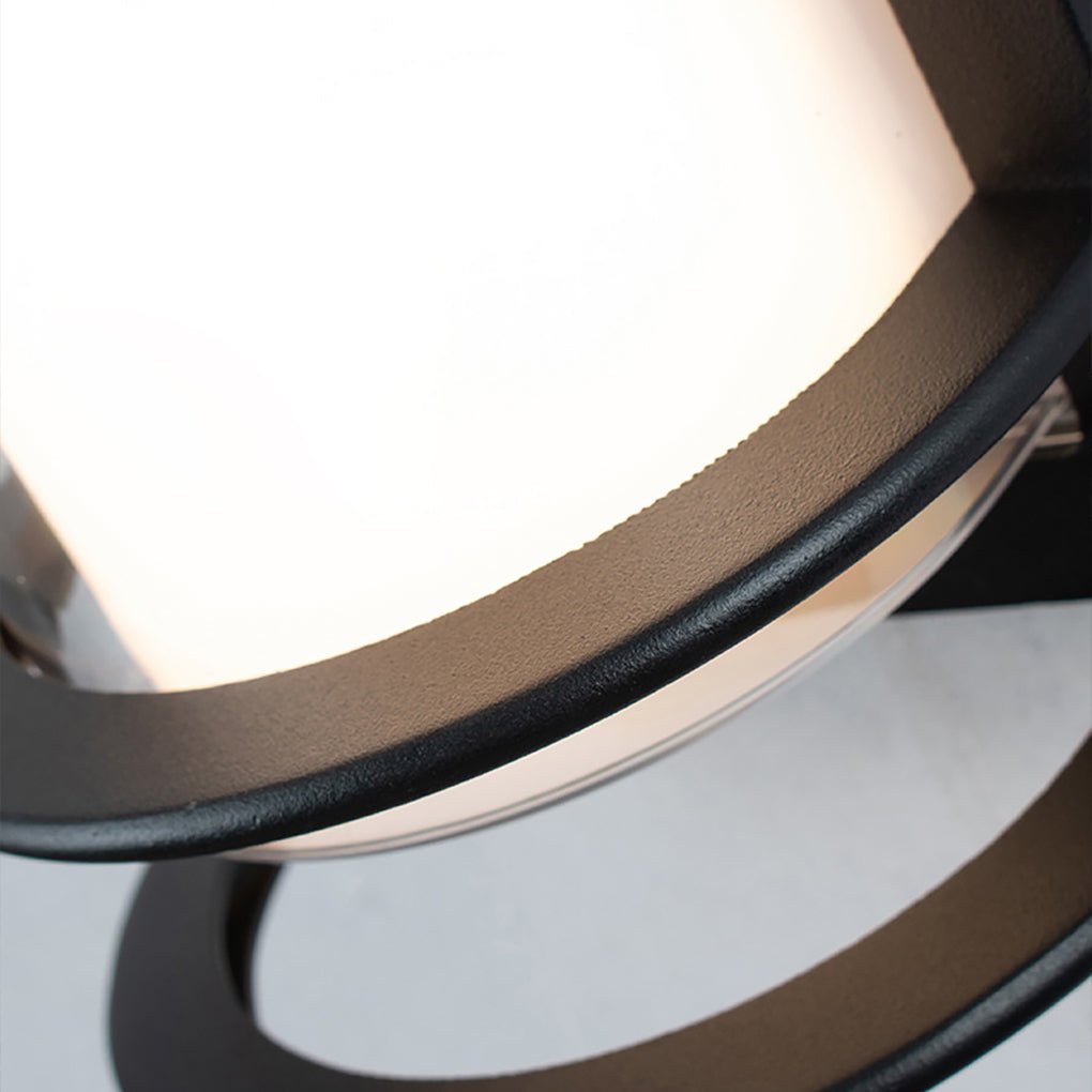 Outdoor Waterproof Double Layer Lampshade Gate Column Exterior Wall Sconces