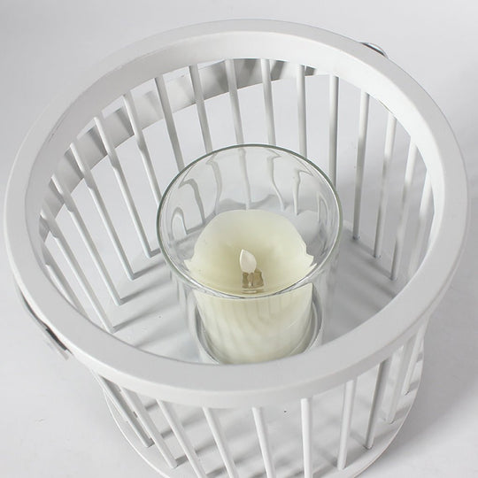 Portable Cage Design Rechargeable Outdoor Garden Light