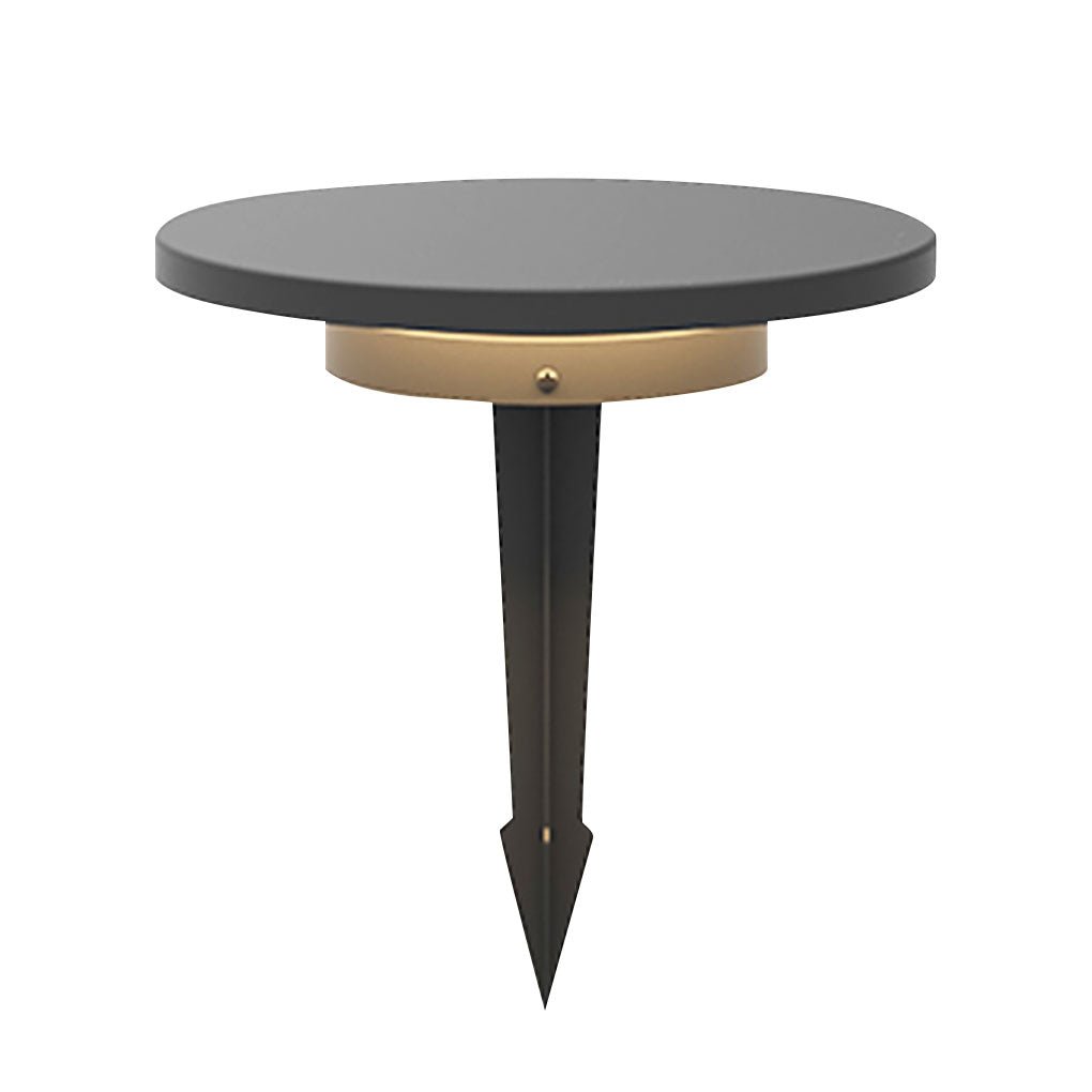 Halo Bottom Emitting LED Ground Solar Lights Durable & Elegant for Outdoors