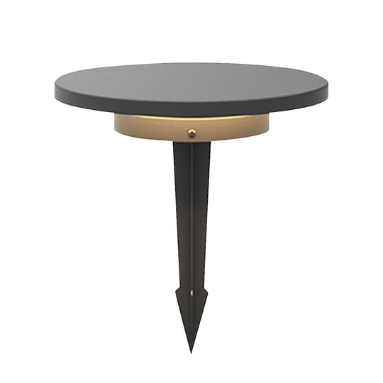 Halo Bottom Emitting LED Ground Solar Lights Durable & Elegant for Outdoors