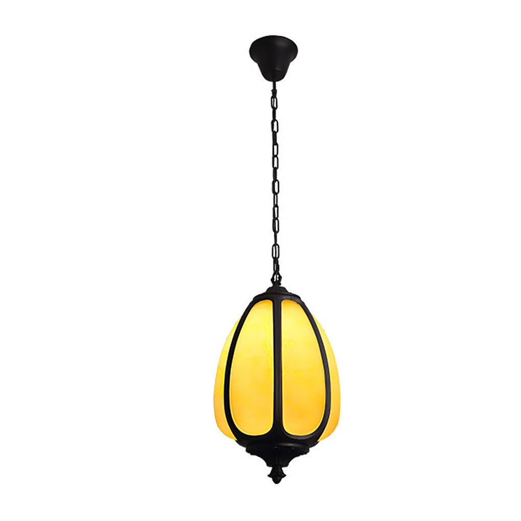 Outdoor Waterproof Landscape Garden Lamp with Imitation Marble Shade