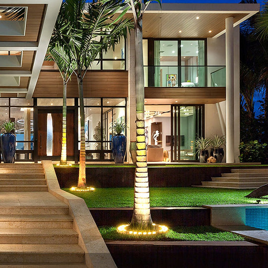 Solid Upwards LED Tree Mounted Outdoor Landscape Light