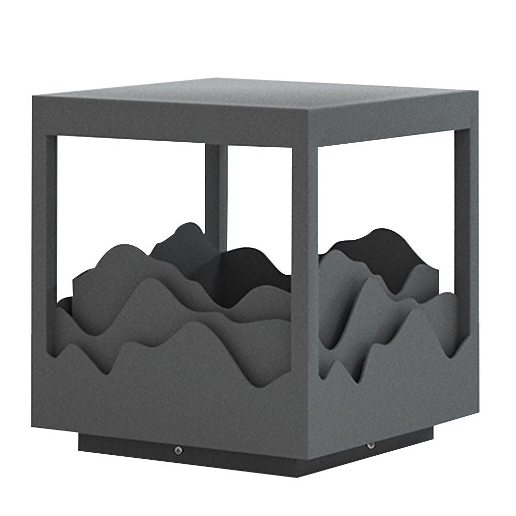 Outdoor Waterproof LED Courtyard Lamp with Three-Dimensional Landscape Design