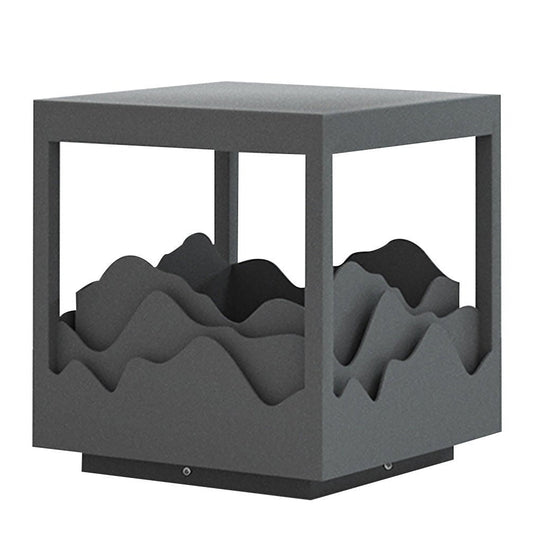 Outdoor Waterproof LED Courtyard Lamp with Three-Dimensional Landscape Design