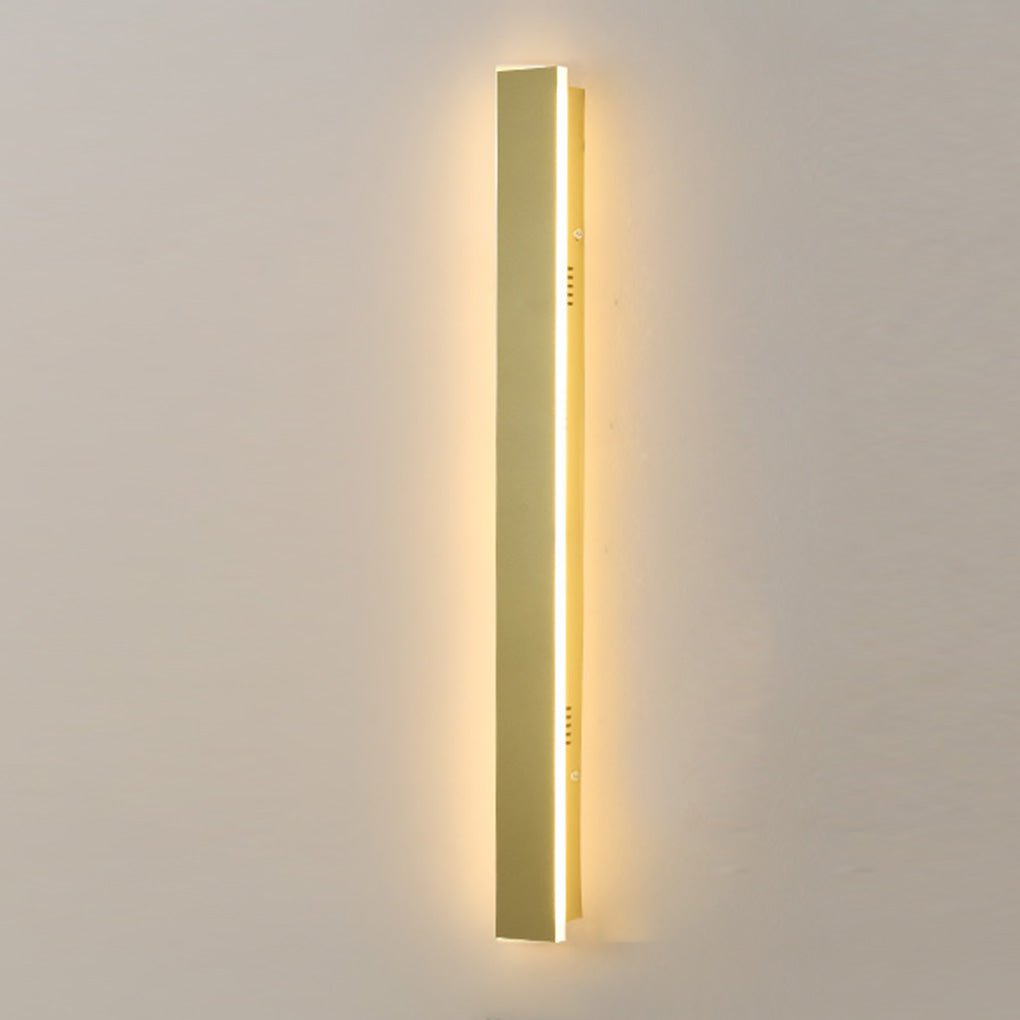 Outdoor Waterproof Minimalist Linear LED Wall Sconce