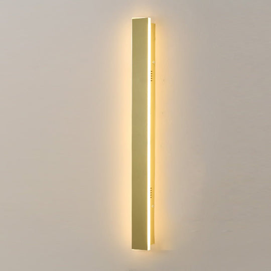 Outdoor Waterproof Minimalist Linear LED Wall Sconce
