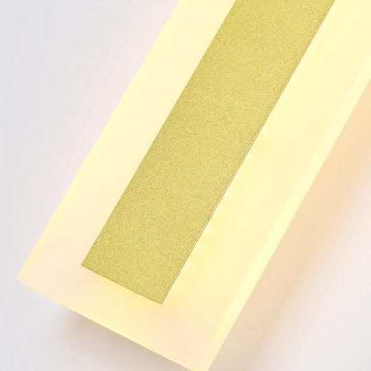 Outdoor Waterproof Minimalist Linear LED Wall Sconce