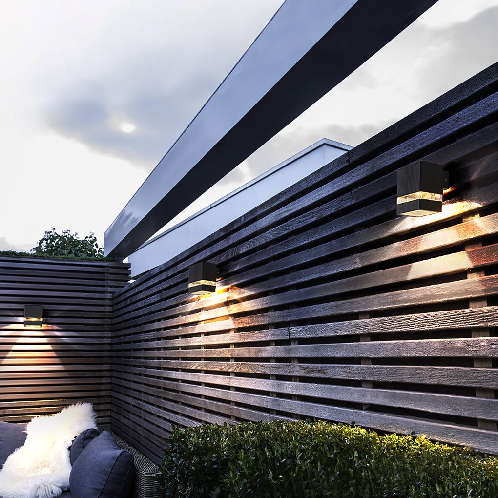 Modern Square & Round Up and Down LED Wall Sconce