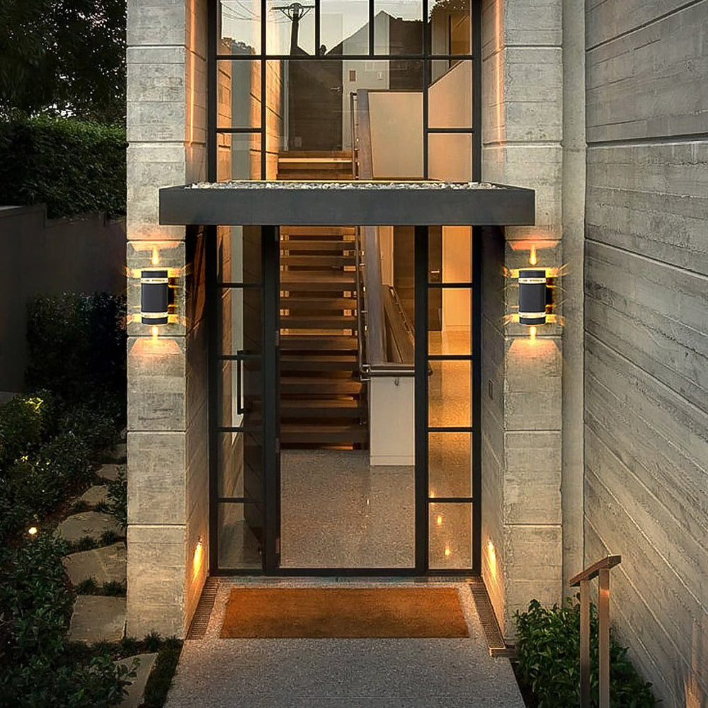 Modern Square & Round Up and Down LED Wall Sconce