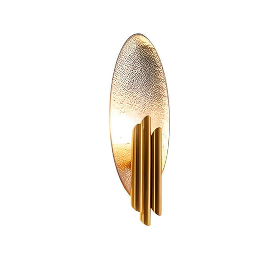 Oval Iron Electroplating Minimalist Creative Postmodern Wall Lights