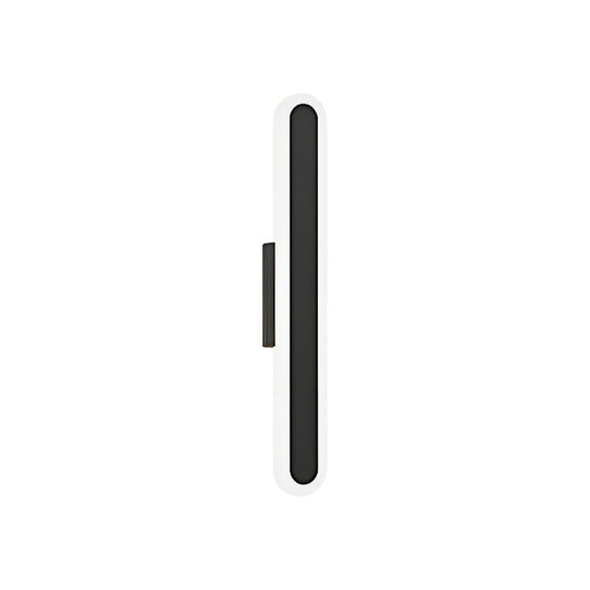 Oval Shaped Minimalist LED Wall Light with 3-Step Dimming