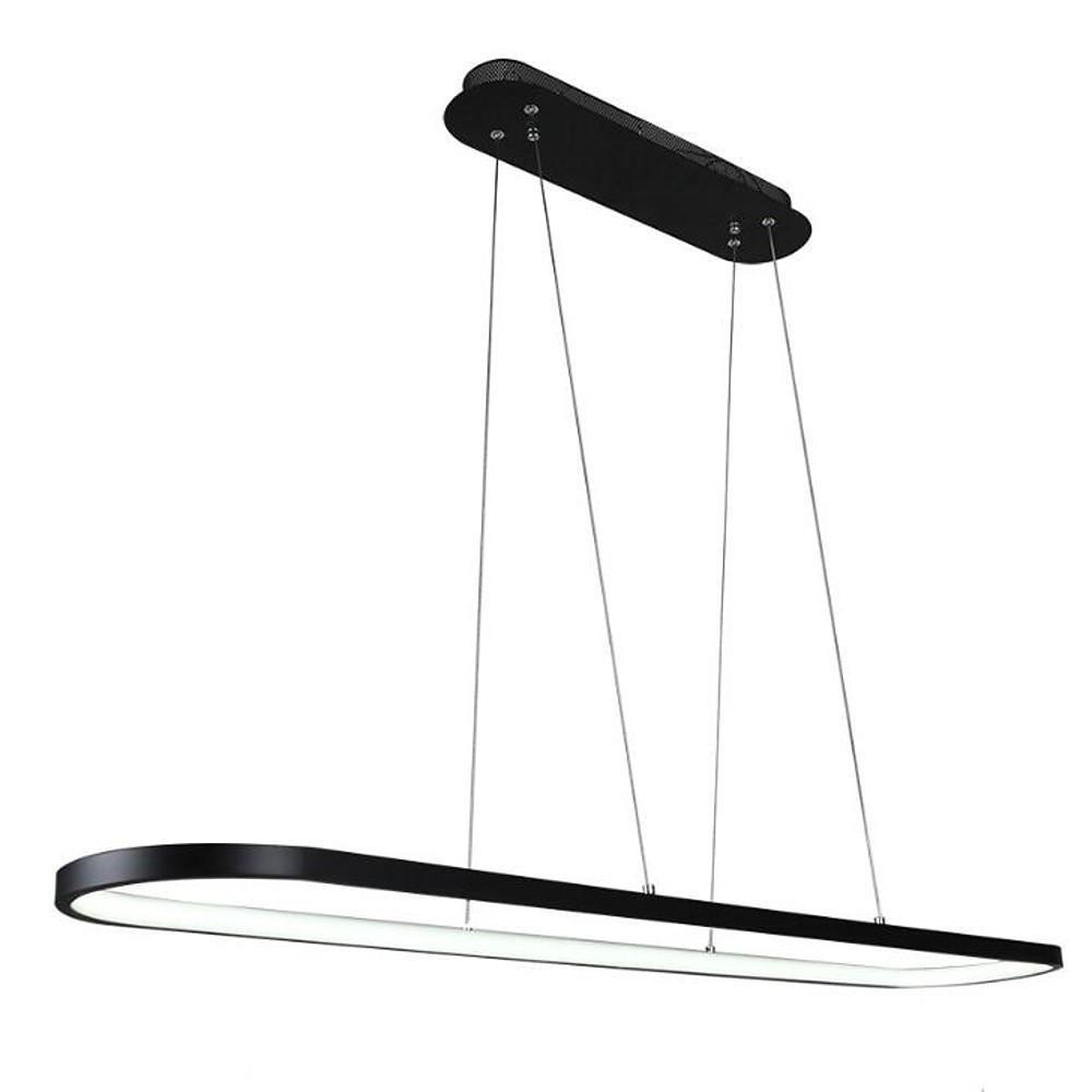 Rounded Rectangle LED Pendant Light for Kitchen