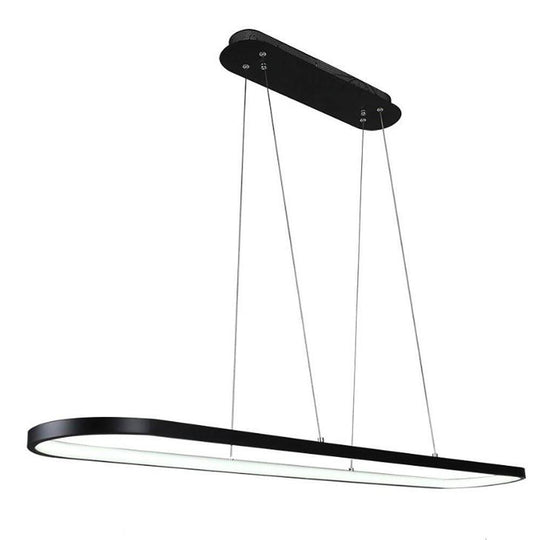 Rounded Rectangle LED Pendant Light for Kitchen