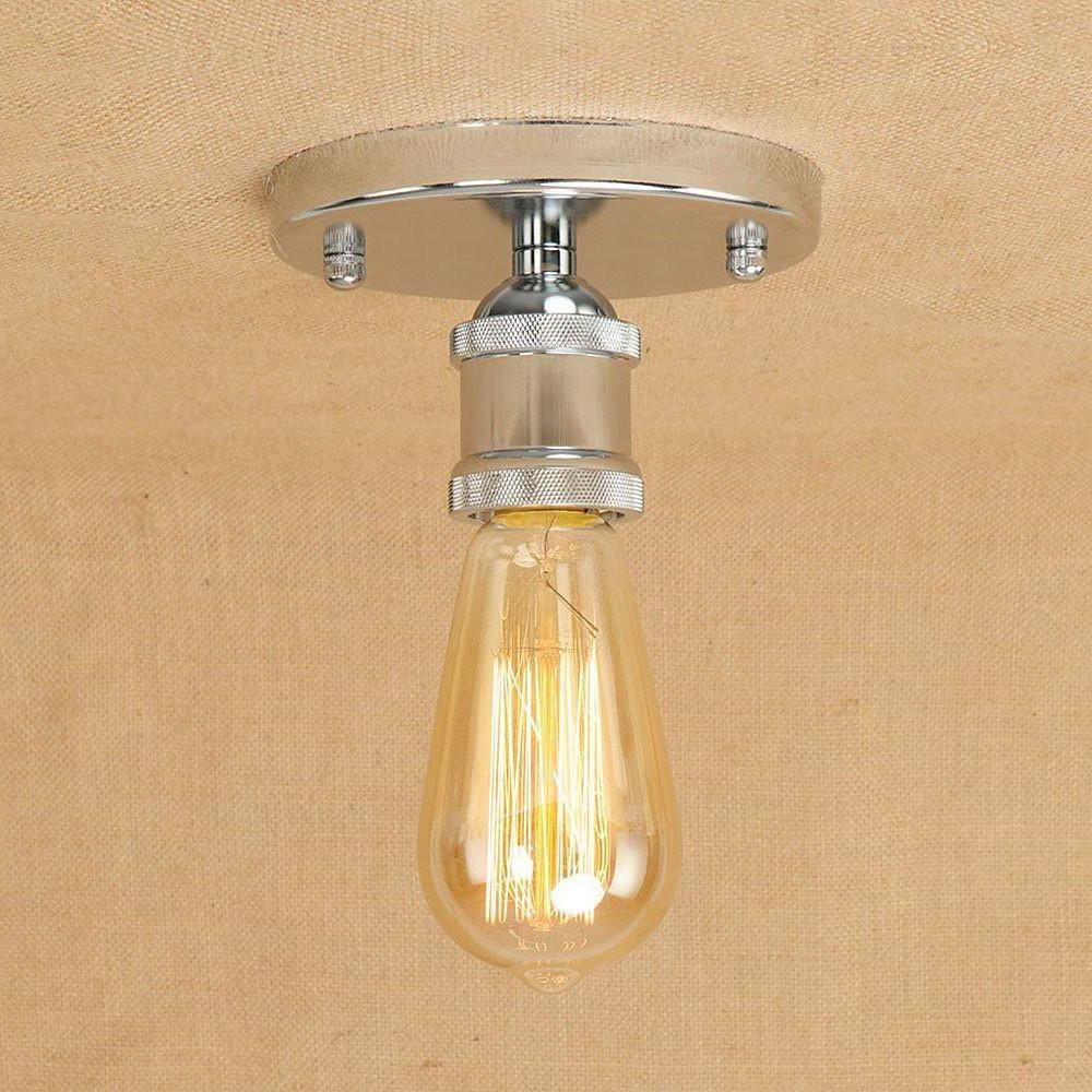 5'' Mini-Style Rustic LED Retro Flush Mount Lighting Ceiling Light