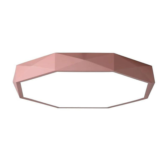 Geometric LED Modern Flush Mount Ceiling Light