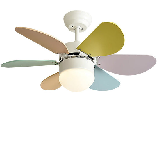 Creative Mini Children’s Room Ceiling Fan with Dual Control