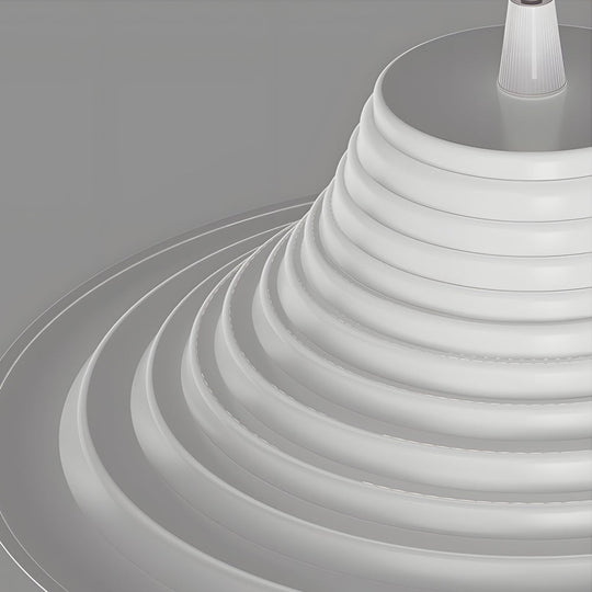 Striped Iron Hat 3-Step Dimming Nordic Pendant Lamp
