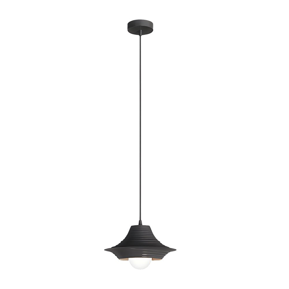 Striped Iron Hat 3-Step Dimming Nordic Pendant Lamp