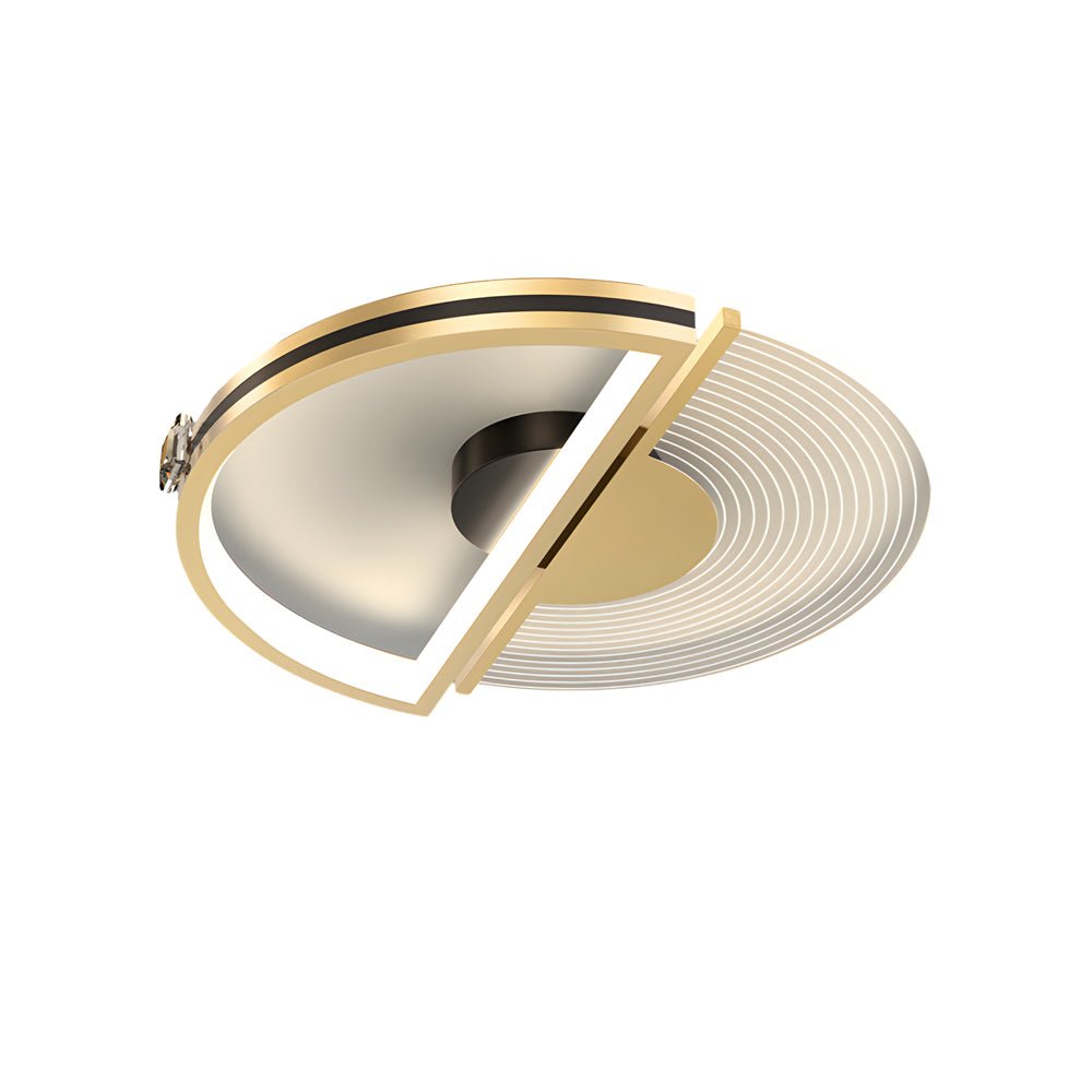 Personalized Round Ceiling Light with 3-Step Dimming