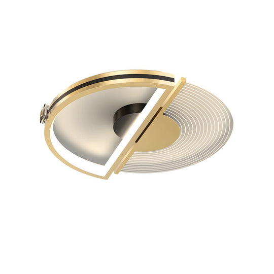 Personalized Round Ceiling Light with 3-Step Dimming