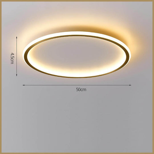 Circle Design Nordic LED Flush Mount Ceiling Light