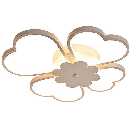 Bespoke Metal Flower LED Flush Mount Ceiling Light
