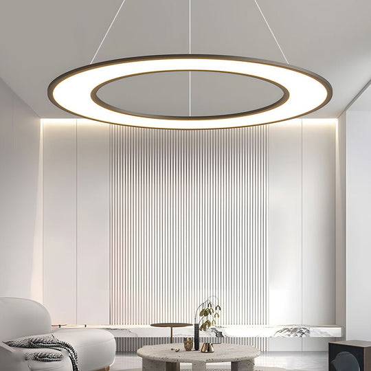 Planet Rings Modern LED Pendant Light