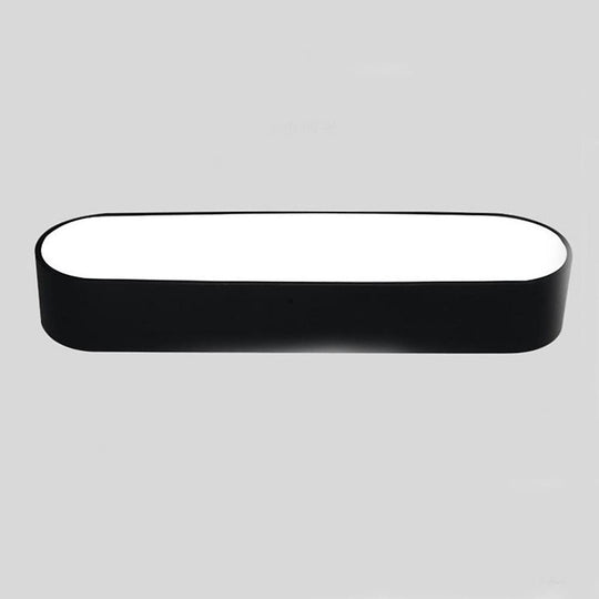 26'' Compact Modern Acrylic LED Flush Mount Ceiling Light