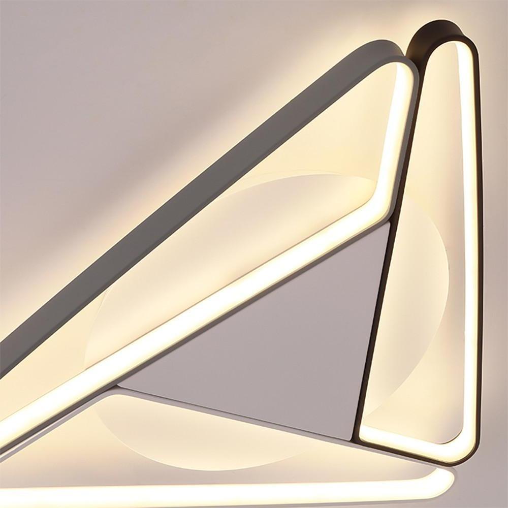 Geometric Design Modern LED Flush Mount Ceiling Light