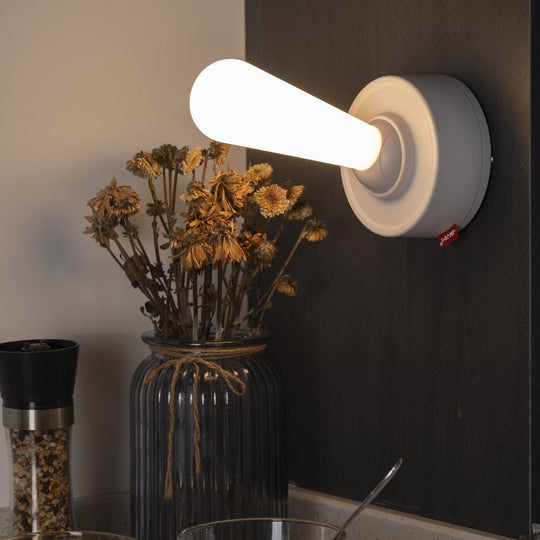 Portable USB Bedside Desk Night Light with Modern Toggle Switch – Warm White LED Ambient Lamp