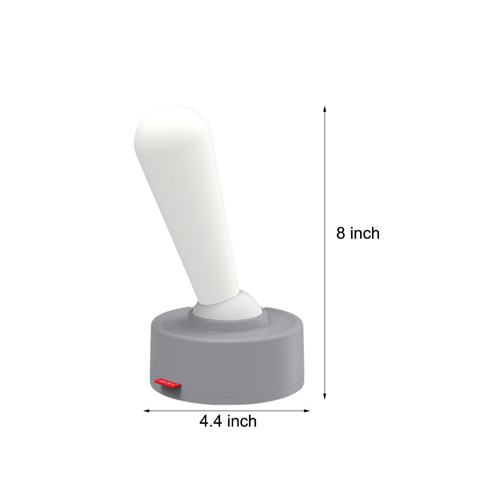 Portable USB Bedside Desk Night Light with Modern Toggle Switch – Warm White LED Ambient Lamp