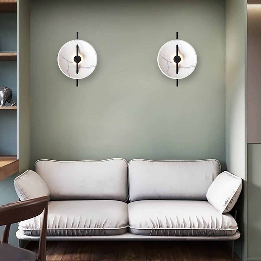 Postmodern Marble LED Wall Sconce