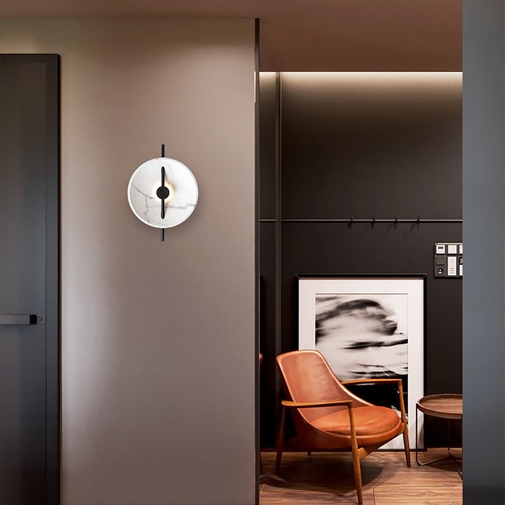 Postmodern Marble LED Wall Sconce
