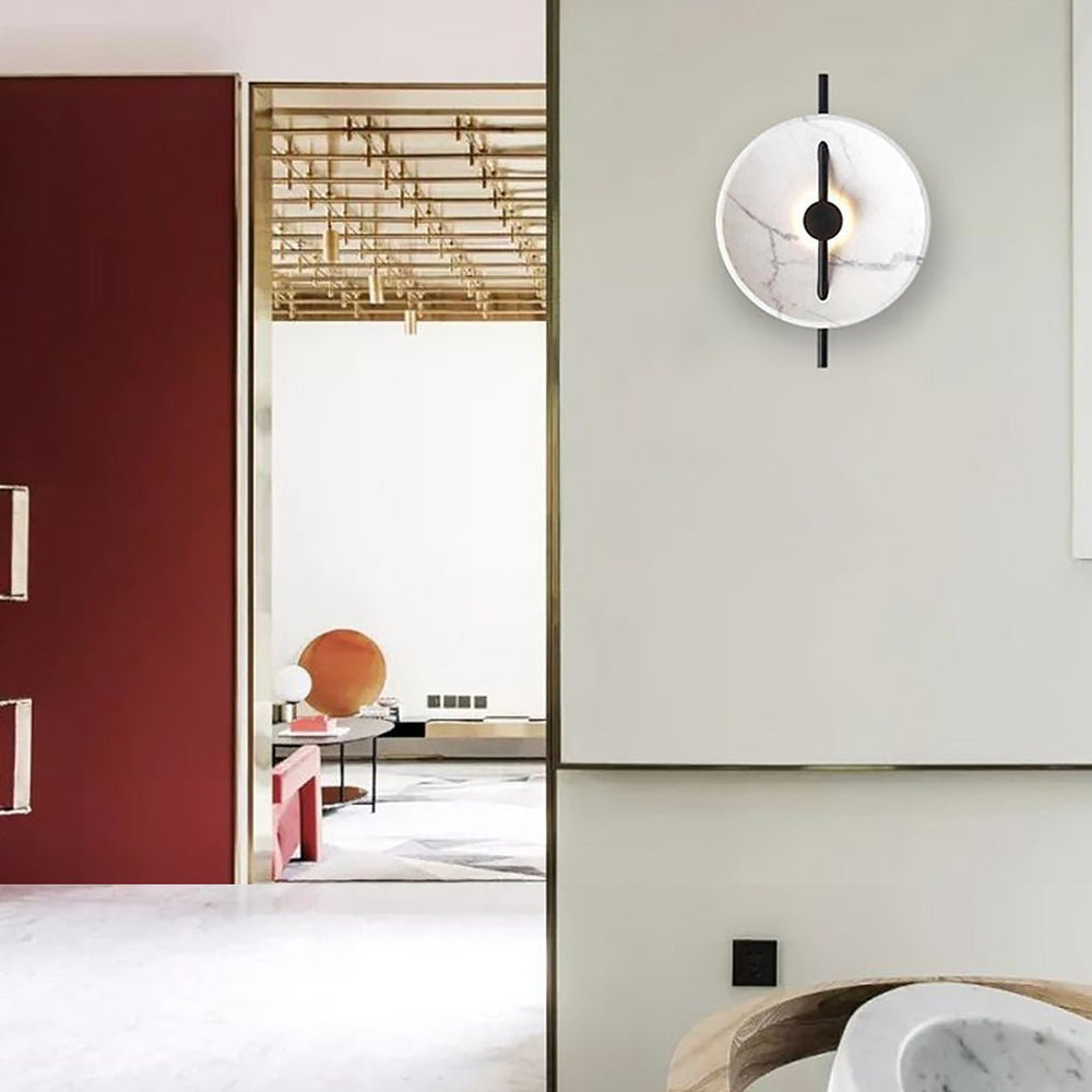 Postmodern Marble LED Wall Sconce