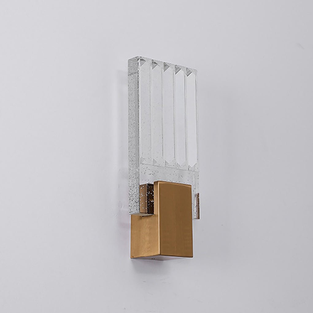 Postmodern Minimalist LED Crystal Wall Sconce