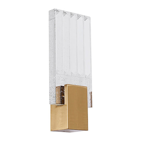 Postmodern Minimalist LED Crystal Wall Sconce