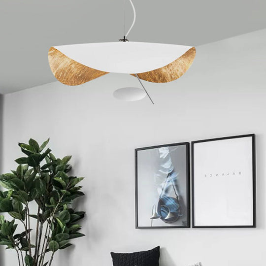 Postmodern Nordic Creative Flying Saucer Single Head Chandelier