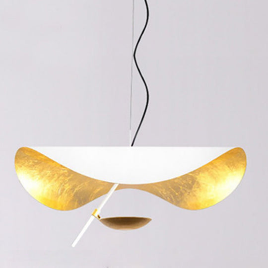 Postmodern Nordic Creative Flying Saucer Single Head Chandelier
