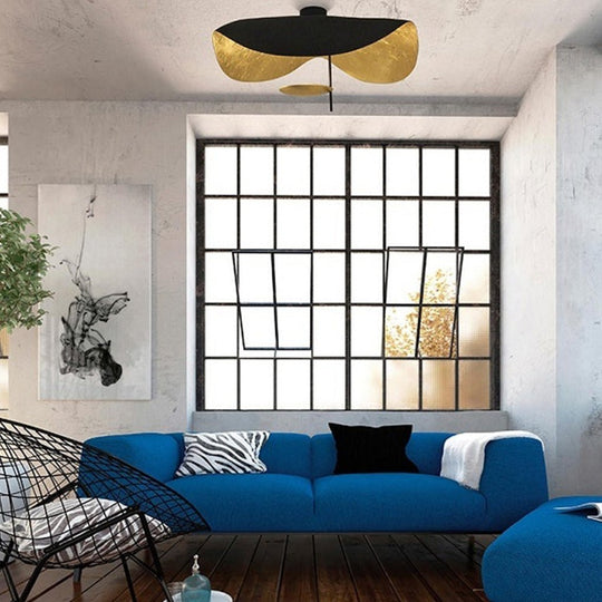 Postmodern Nordic Creative Flying Saucer Single Head Chandelier