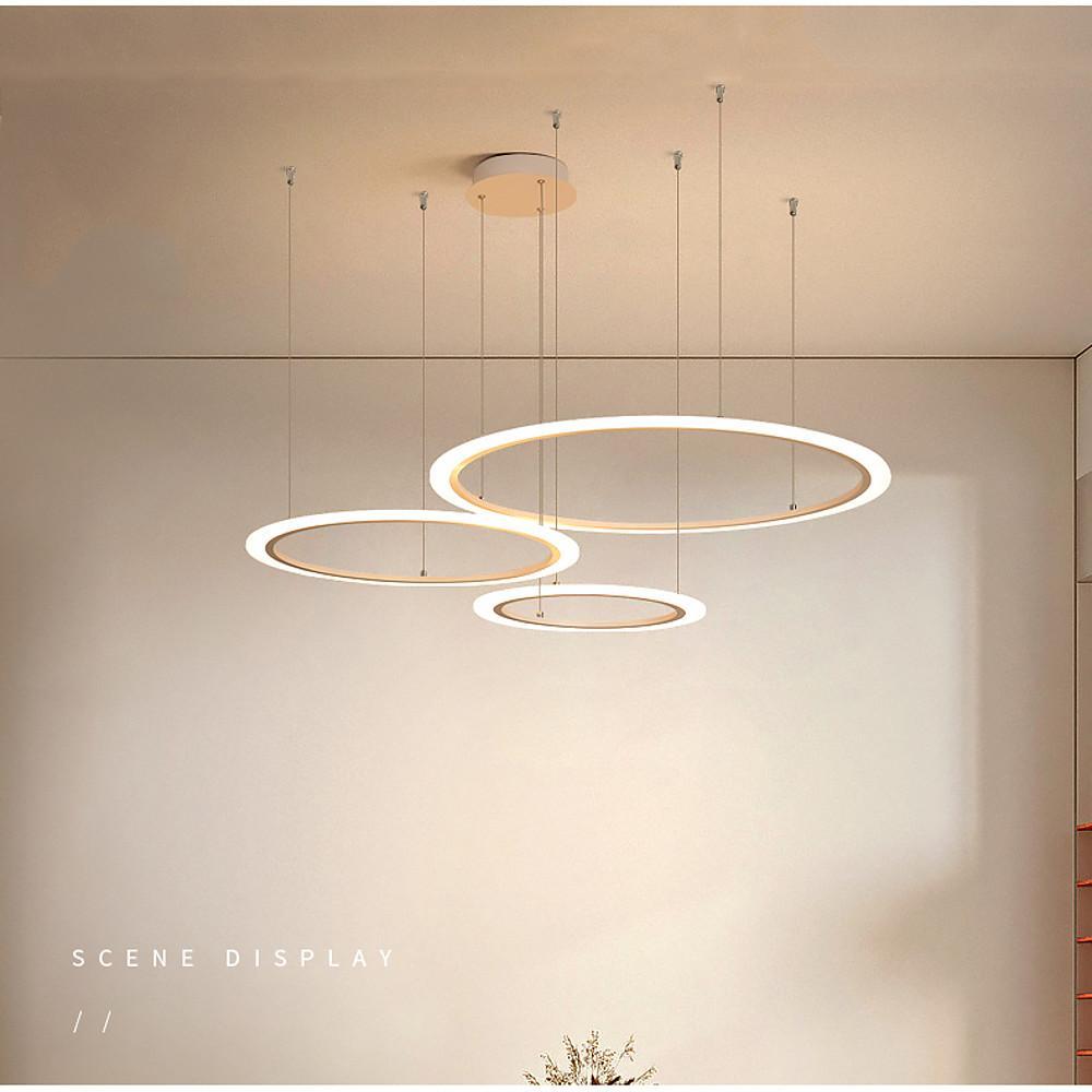 Artistic Circles LED Modern Chandelier Pendant Light