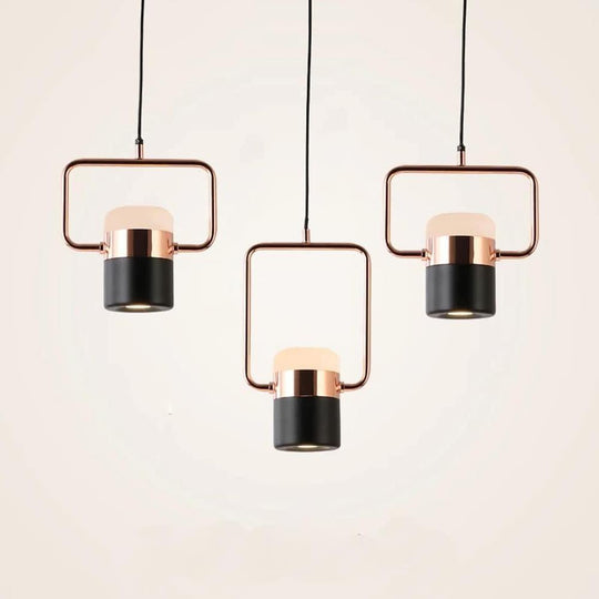 Modern Microphone Shaped Industrial Pendant Light