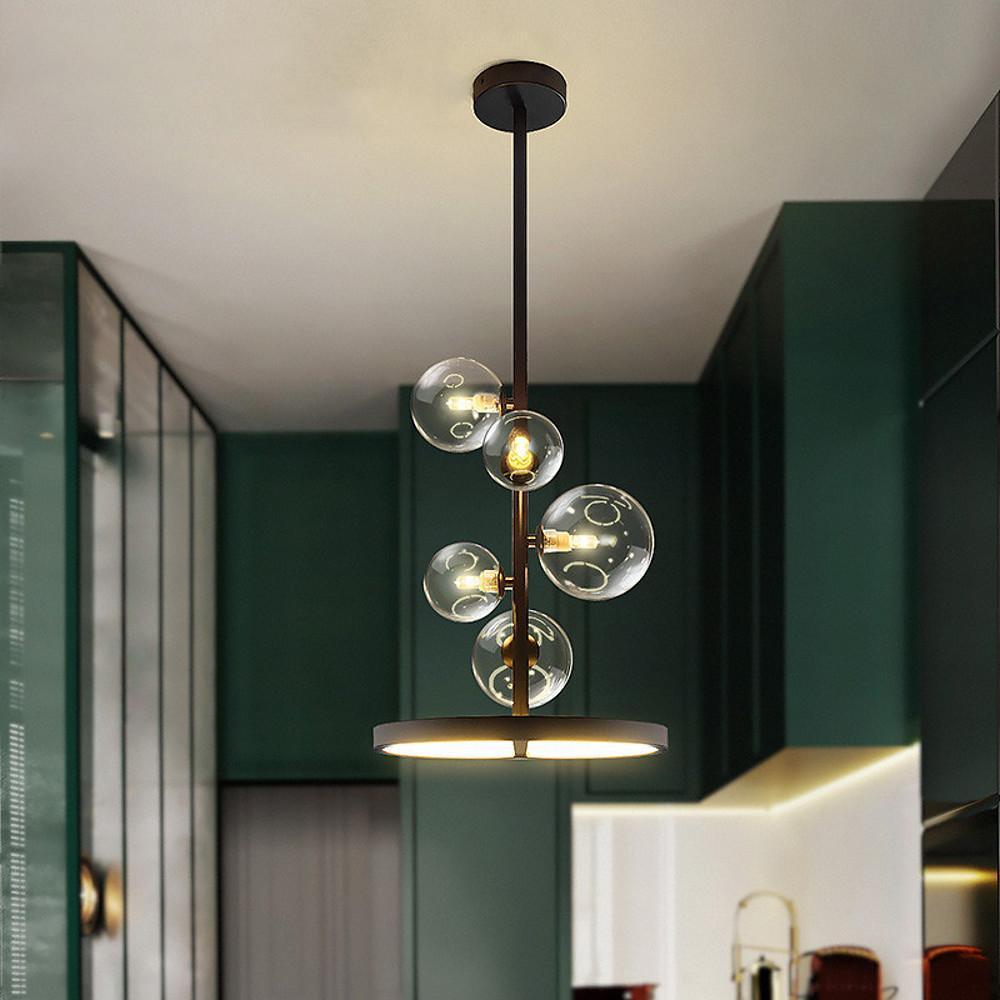 Circles Glass Balls – LED Modern Pendant Lighting Ceiling Light