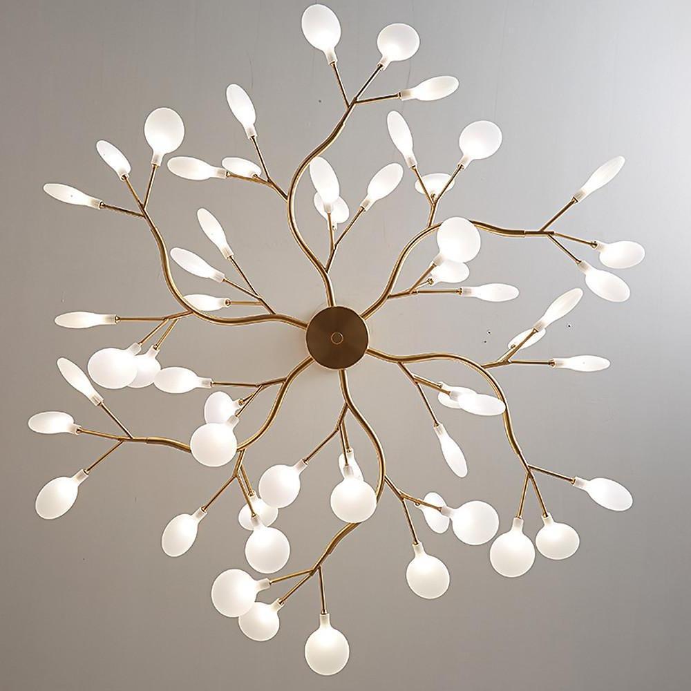 LED Firefly – Sputnik Chandelier Modern Hanging Ceiling Light
