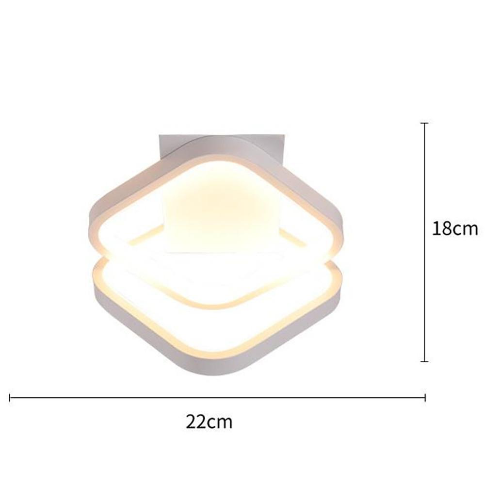 Geometric Shape LED Modern Ceiling Light – Flush Mount