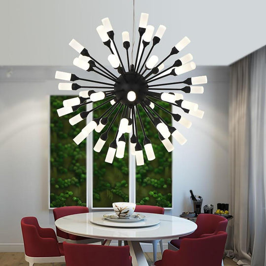 Novelty Cluster Globe Design LED Chandelier with Metal and Acrylic