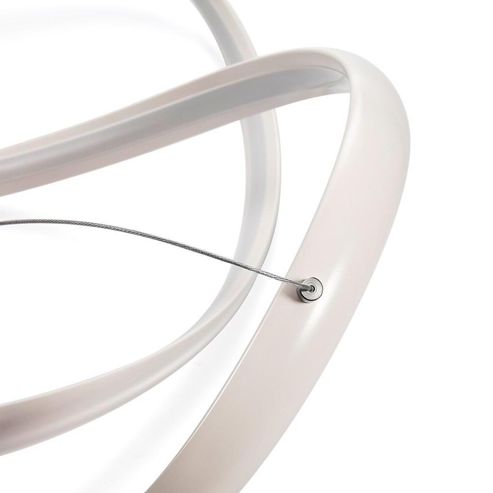 Abstract Waves Modern Style LED Pendant Light for Kitchen Dining and Living Rooms