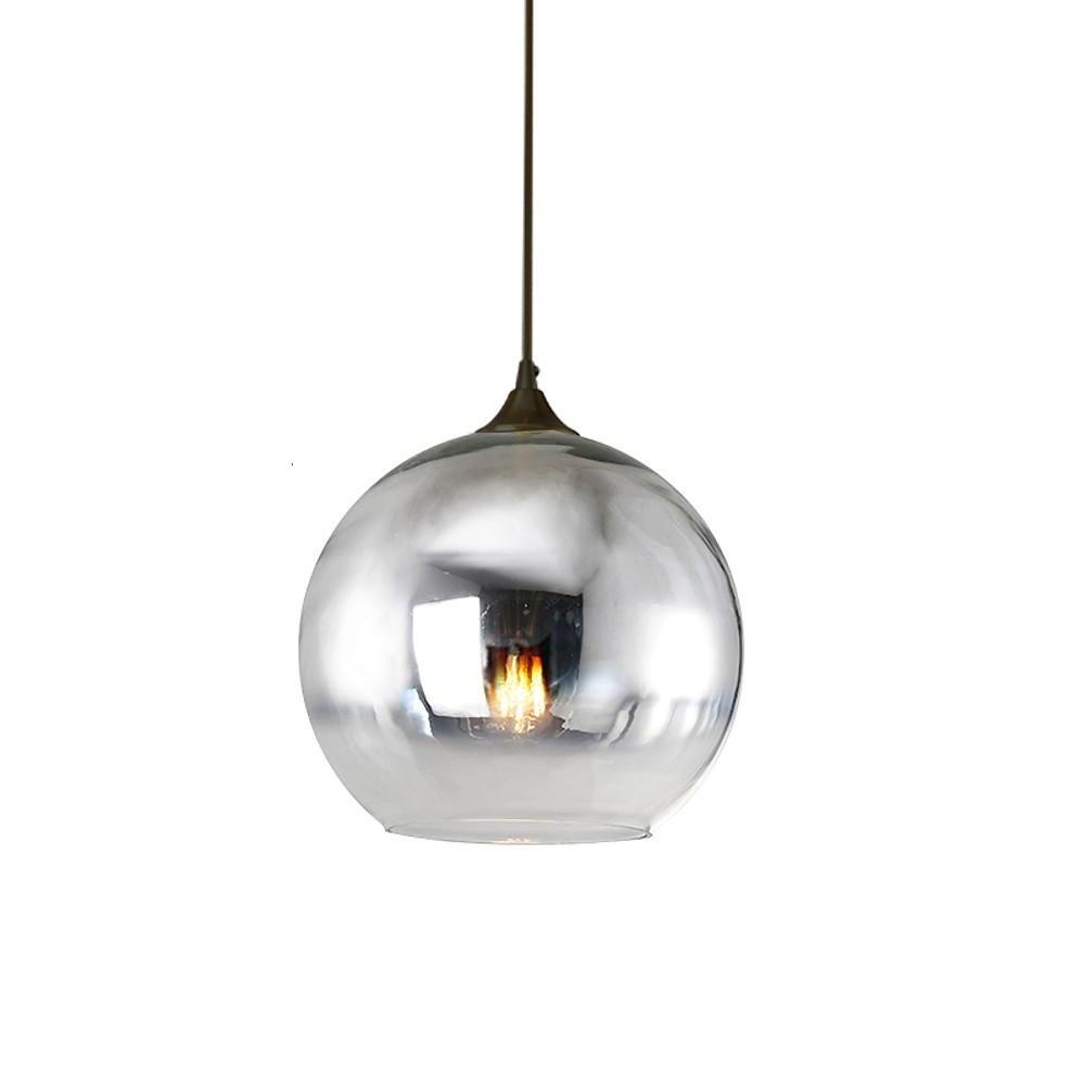 Globe – Modern Glass LED Pendant Light for Kitchen and Dining Room