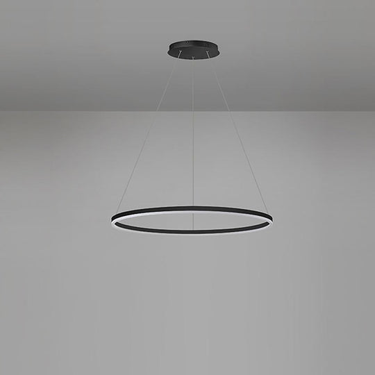 Circle LED Modern Chandelier Pendant Light