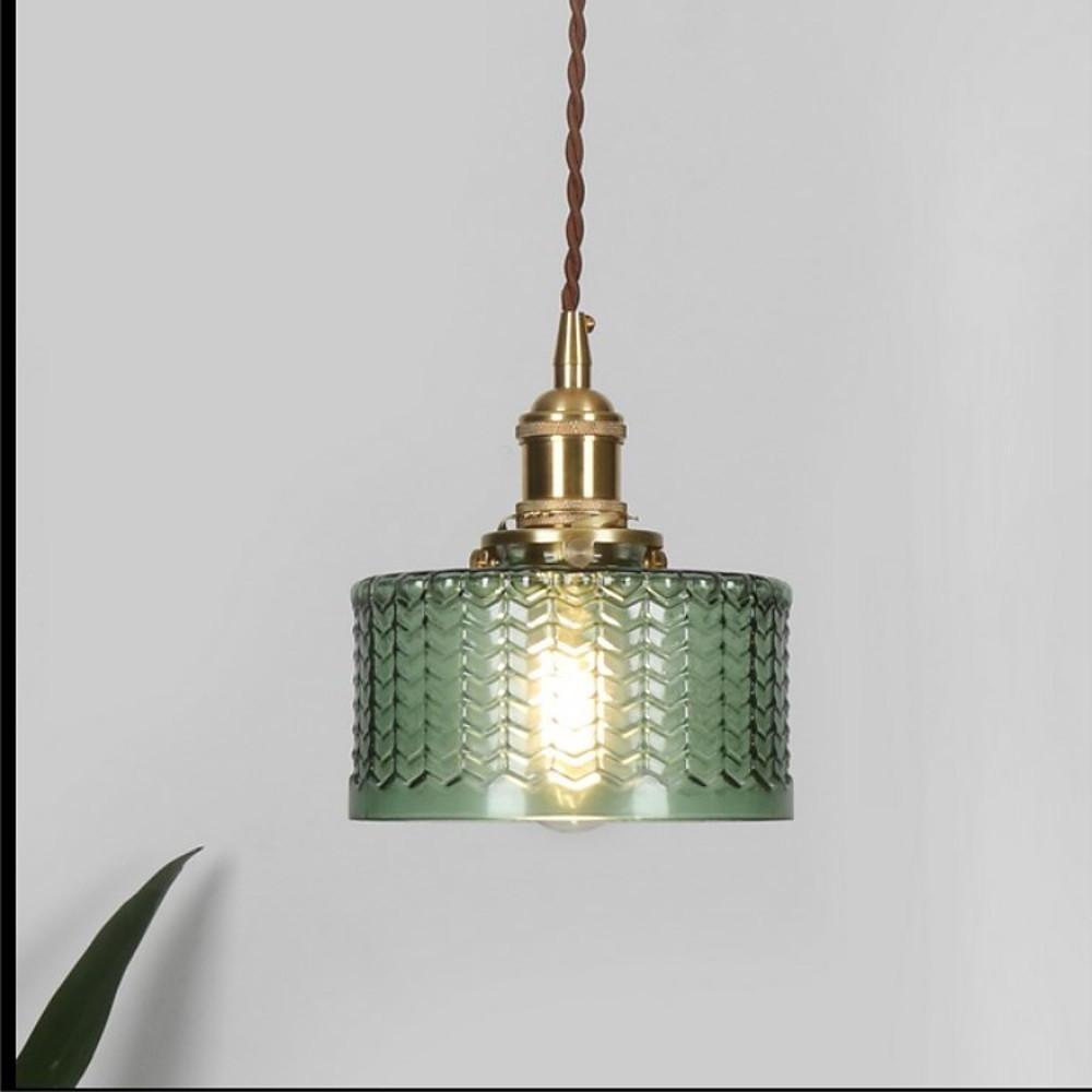Circular Design Metal Glass LED Pendant Light
