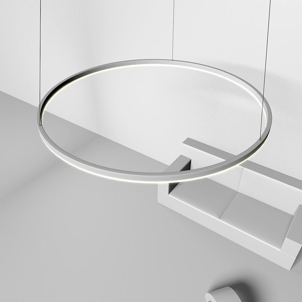 Geometric Slimline Circular Chandeliers Entry Light Dimmable Ceiling Light